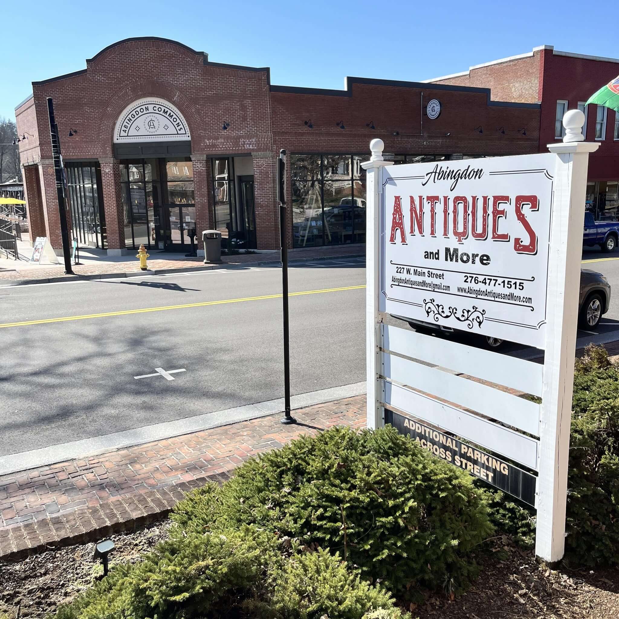 Abingdon Antiques and More Store Front
